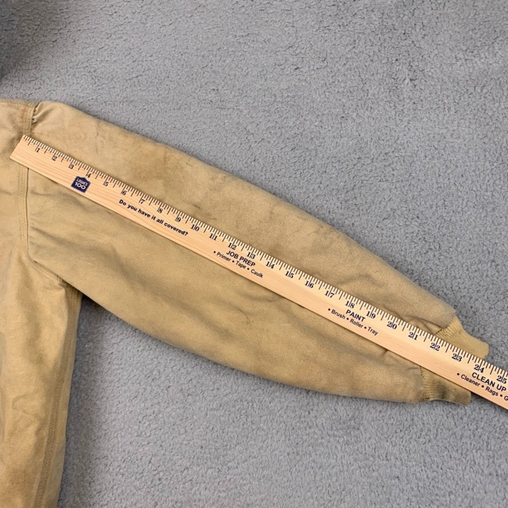 Vintage Carhartt Jacket Mens Medium J130 WET Active Jacket Quilted Distressed - Picture 4 of 16